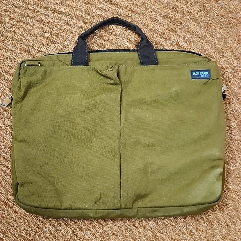 Jack spade satchel canvas material